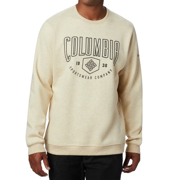 Columbia Men’s Crewneck Sweatshirt Plus Size 4XT NWT - Picture 1 of 6